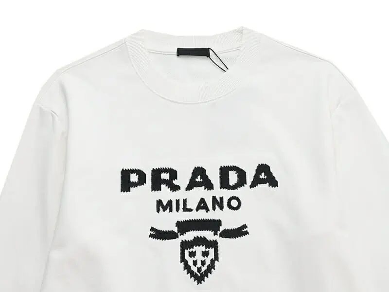 prada sweatshirt manches longues pour unisexe s_12522442